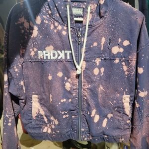 Produkt-80 women's medium weight denim cotton jacket.